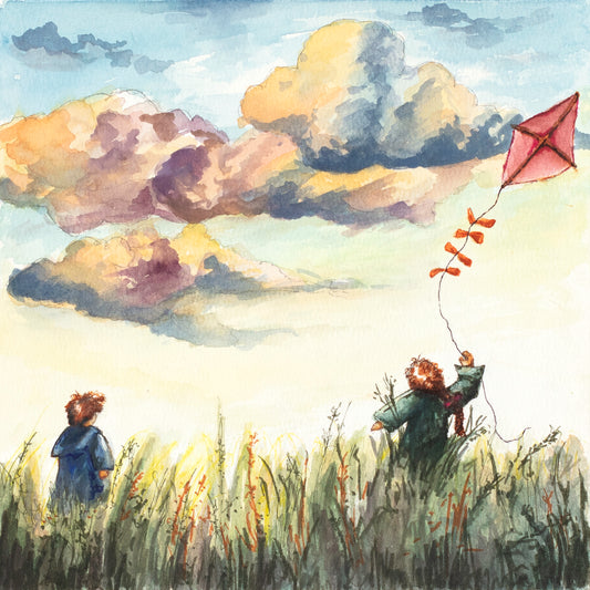 "And Then She Flew Away" - Print