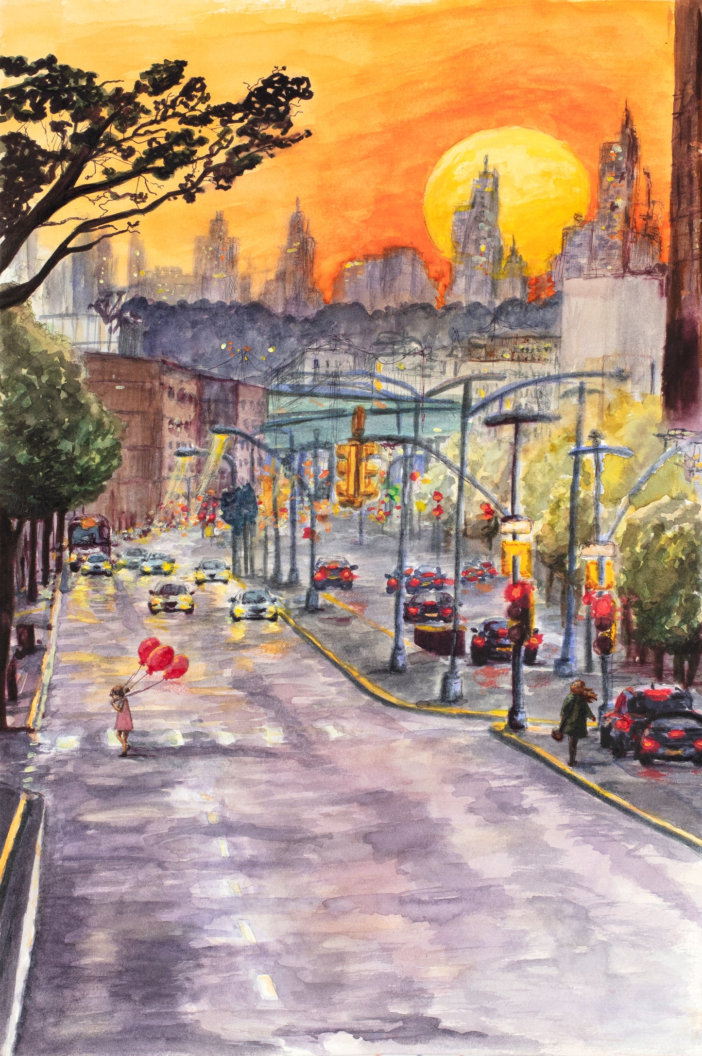 "A City For The Troubled" - Print