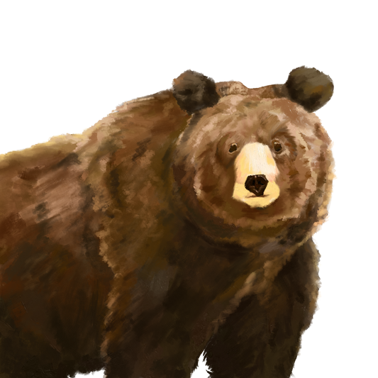 2.5" Vinyl Sticker - Guppy Wuppy the Bear