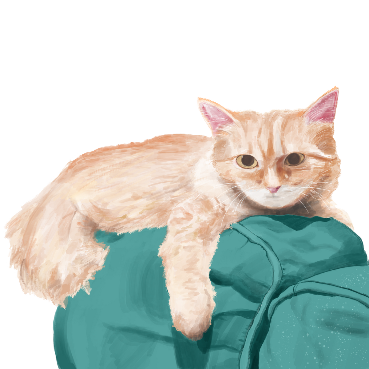 3" Vinyl Sticker - Lily the Cat
