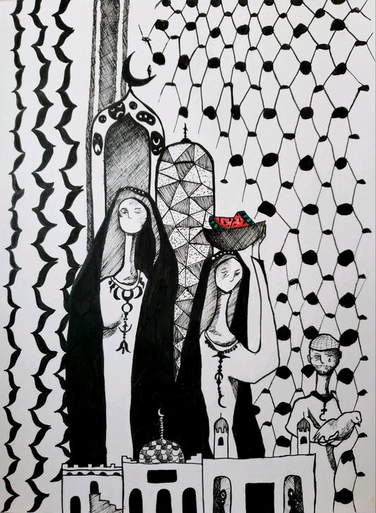 "Resilience" - Ink Drawing (Original)